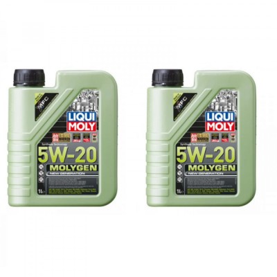 Pachet 2 litri Ulei motor Sintetic Liqui Moly Molygen New Generation 5W20 foto