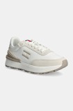 Tommy Jeans sneakers TJW TECH RUNNER ESS culoarea alb, EN0EN02511