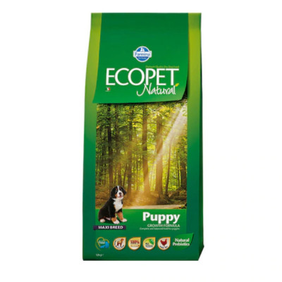 Hrana Uscata Farmina pentru Caini Ecopet Natural Puppy Maxi, 12 kg foto
