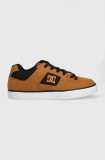 DC sneakers culoarea maro