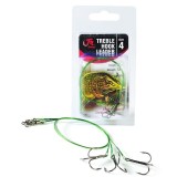 Monturi Rapitor Filfishing cu Struna, Vartej, Ancora Nr.2, 30cm, 15kg, 3buc/pac