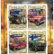 SIERRA LEONE 2016 - Masini de pompieri / set complet - colita+bloc MNH (2 imagini)