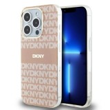 Husa iPhone 15 Pro - DKNY IML Mono &amp; Stripe MagSafe (DKHMP15LHRHSEP) - Pink