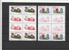 ROMANIA 2002 LP 1579 a ZIUA INDRAGOSTITILOR BLOCURI DE 4 TIMBRE+VINIETE MNH NESTAMPILATE, Nestampilat