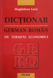 Dictionar German-Roman Termeni Economici Magdalena Luca Polirom 2002, Hardcover
