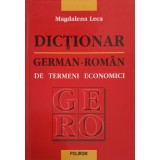 DICTIONAR GERMAN ROMAN DE TERMENI ECONOMICI-MAGDALENA LUCA-92098