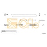 Cablu acceleratie Dacia 1300 97524 7700544065
