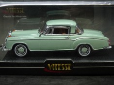 Macheta Mercedes Benz 220 SE coupe Vitesse 1:43 foto