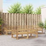 vidaXL Set de canapele de exterior 8 pcs Alb 329 x 170,5 x 73 cm 3386583