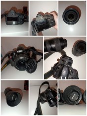 V&acirc;nd DSLR Nikon D3200 + 3 OBIECTIVE: ✔ Nikon AF-S DX 35mm f/1.8G ✔ Nikon AF-S DX 18-55mm f/3.5-5.6G VR II ✔ Tamron 70-300mm f/4-5.6 Di LD Macro