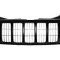 Grila radiator Jeep Grand Cherokee (Wh), 01.2005-07.2010, negru/grunduit, 5JF941X8AE, 343005-1