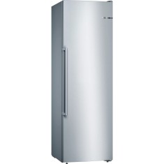 Congelator Bosch GSN36AIEP, 242 l, No Frost, Iluminare LED, AntiAmprenta, Inox, Clasa E