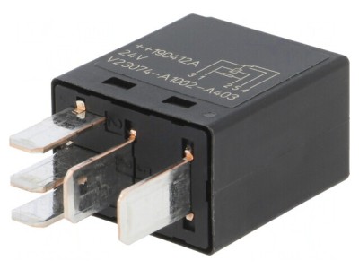 Releu Electromagnetic SPDT 24VDC 20A Auto foto