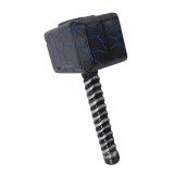Ciocan de jucarie Mjolnir Thor, 30 cm, gri - Mighty Thor