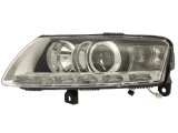 Far Audi A6 (C6), 10.2008-03.2011, partea Stanga, xenon; cu lumina de zi; 12V; D3S+H7+LED+PY21W; electric; fara ballast; cu motor, DEPO