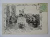 Rara! București-Socecu:Statuia M.Viteazul,c.poș.cir.TCV 1904 stam.rara Mihaileni, Bucuresti, Circulata, Printata