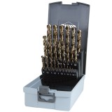 Cumpara ieftin Set burghie elicoidale DIN 338 tip VA HSSE-Co 5 in cutie de plastic 25 bc. RUKO 215215RO HardWork ToolsRange