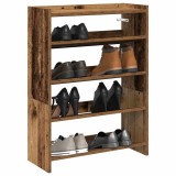 VidaXL Pantofar, Lemn vechi, 60x25x81 cm, lemn compozit