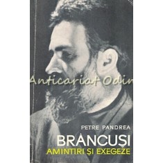 Brancusi. Amintiri Si Exegeze - Petre Pandrea