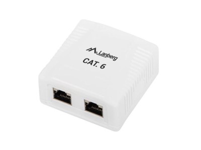 SURFACE-MOUNT BOX CAT.6 UTP SHIELDED foto