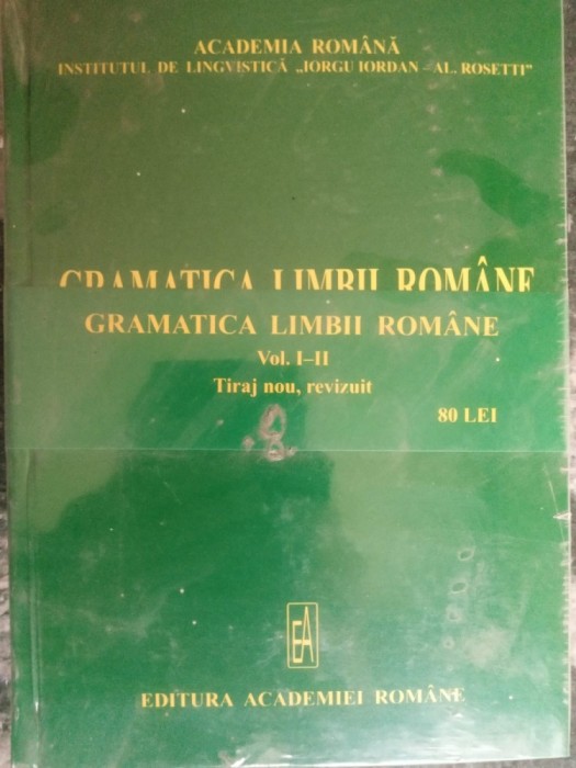 Gramatica limbii romane