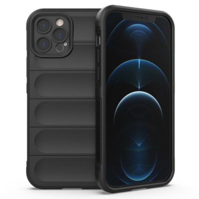 Husa pentru iPhone 12 Pro Max - Techsuit Magic Shield - Black foto