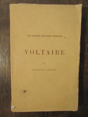 VOLTAIRE-GUSTAVE LANSON foto