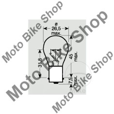 MBS LAMPENHALTER LANG 51/54MM M BLINKERAUFNAHME LSL, Cod Produs: 7050187MA
