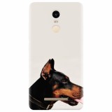 Husa silicon pentru Xiaomi Remdi Note 3, Doberman