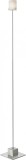 Lampadar Slim II, metal/sticla, argintiu, 15 x 120 x 15 cm, 13w
