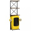 VidaXL Dulap de vin tractor, galben, 49x31x172 cm, lemn masiv de mango 320488