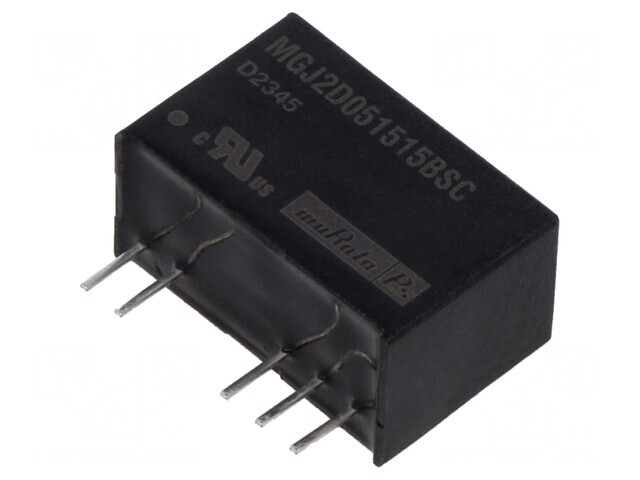 Convertor DC/DC 2W 5V la &plusmn;15V SIP THT