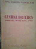 I. Pavel - Cantina dietetica (editia 1955)