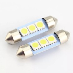Leduri 39mm 3 smd alb 12v set