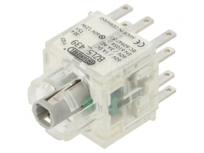 Element de Contact IP00 3mm NC x2 NO x2 -30&amp;divide;70&amp;deg;C foto