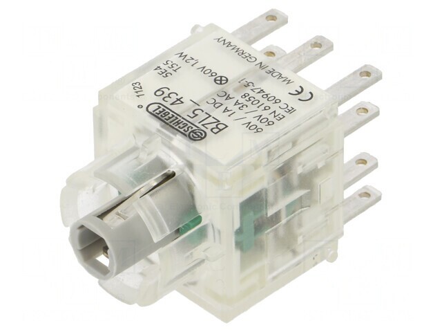 Element de Contact IP00 3mm NC x2 NO x2 -30&divide;70&deg;C