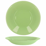 Cumpara ieftin Farfurie adanca sticla Bormioli Tone Green New Acqua Verde 23 cm, Bormioli Rocco