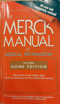 The Merck manual of medical information foto