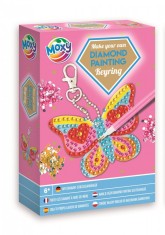 Set creativ DIY, Creeaza propriul breloc cu strasuri, Diamond Paint, Grafix foto
