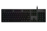 LOGITECH G512 Carbon RGB Mechanical Gaming Keyboard, GX Blue - CARBON - US INTL - USB - INTNL - G512 CLICKY (timbru verde 0.8 lei)