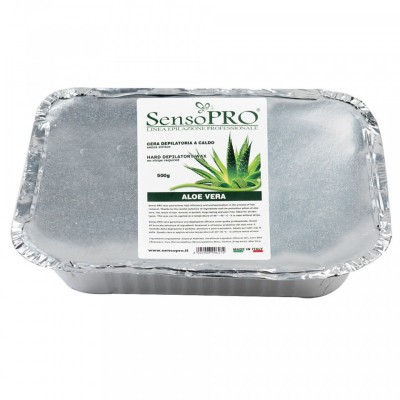 Ceara epilat traditionala SensoPro Italy, Aloe Vera, 500 grame foto