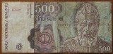 Cumpara ieftin Bancnota 500 Lei 1991 Rom&acirc;nia - Bancnote Rom&acirc;nești - Numismatică