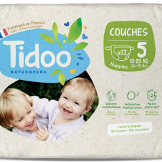 Scutece ECO hipoalergenice 11-25kg, marimea 5 Tidoo