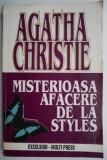 Misterioasa afacere de la Styles Agatha Christie carte politista beletristica anticariat stare buna