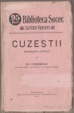 Gh. Ghibanescu - Cuzestii. Monografie istorica