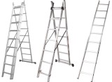 Scara Din Aluminiu Ets, 8 Trepte, 2 Tronsoane, 394Cm