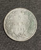 Moneda 5 bani 1867 Heaton