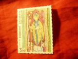 Serie 1 valoare Andorra Franceza 1981 Pictura Religioasa
