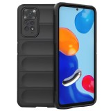 Cumpara ieftin Husa antisoc Xiaomi Redmi Note 11 Note 11S Negru TCHMS, Techsuit
