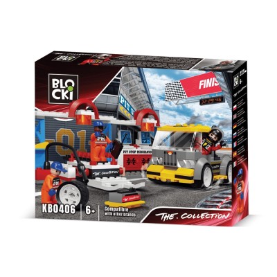 Blocki collection, Service auto - Pit stop, 207 piese foto
